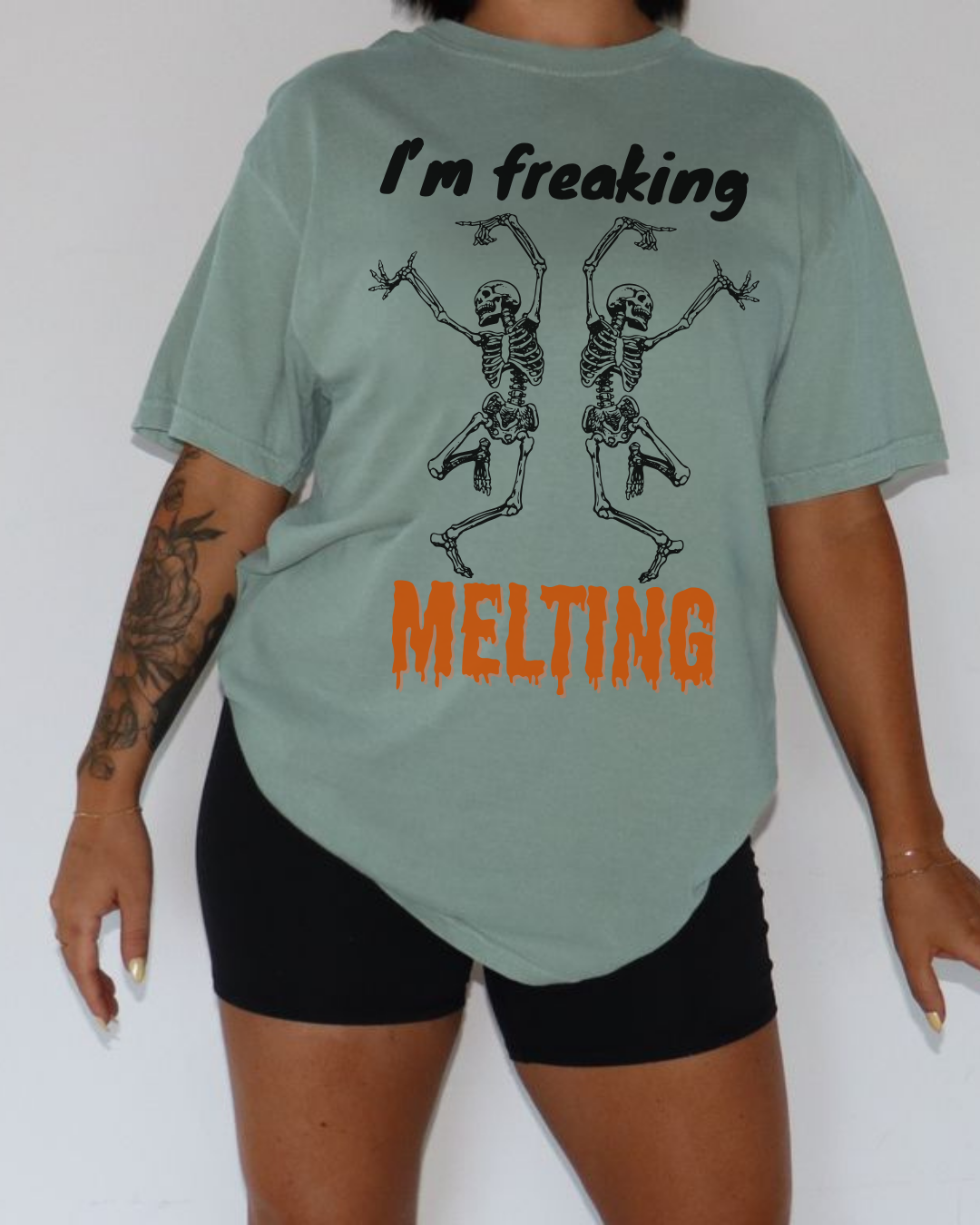 I’m Freaking Melting Halloween Shirt – Funny Oversized Fall Tee