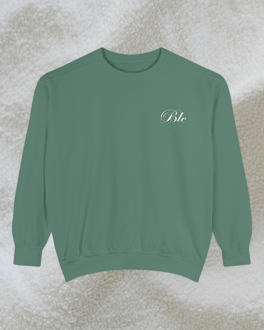 The Quiet Morning Oversized Pullover in Sage