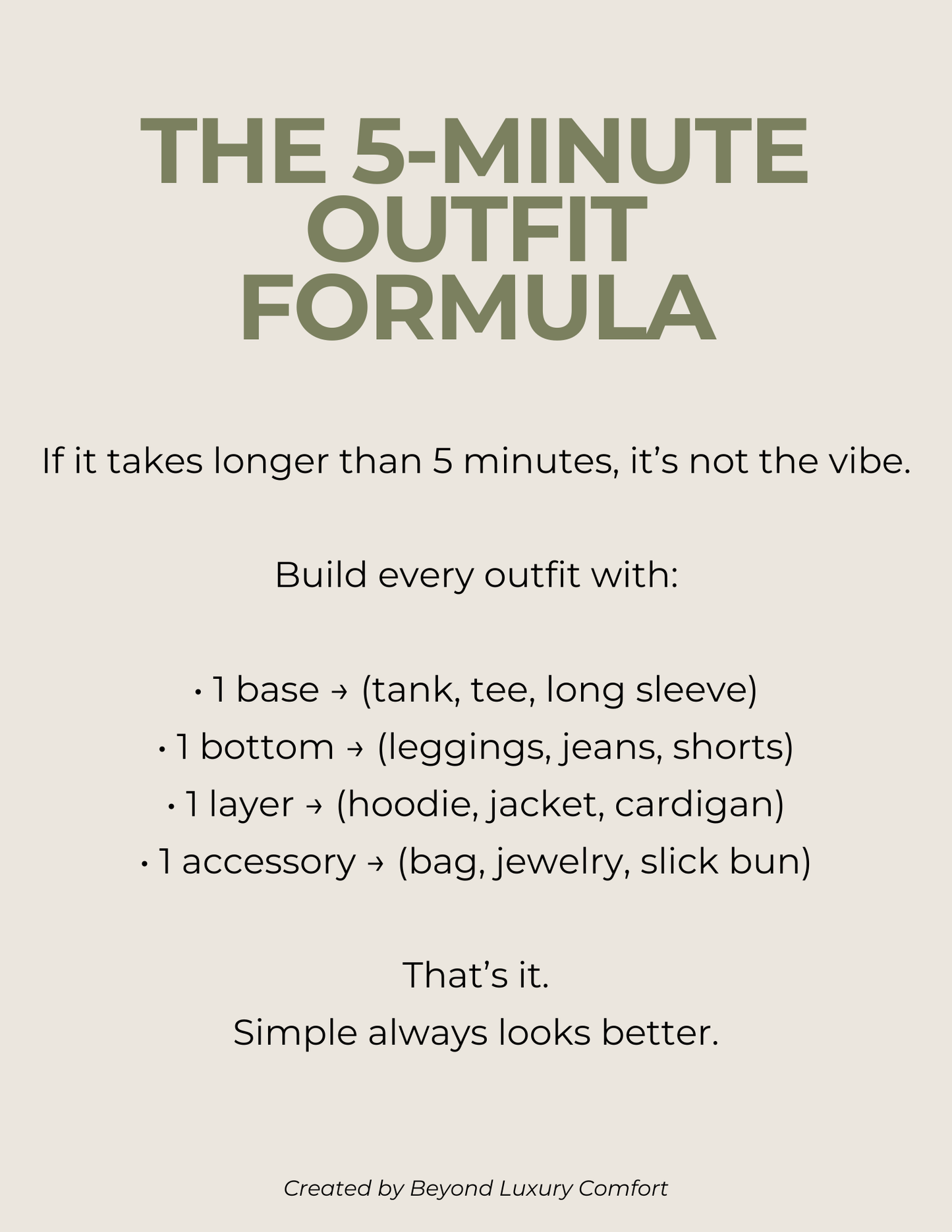 The Luxe Closet Reset